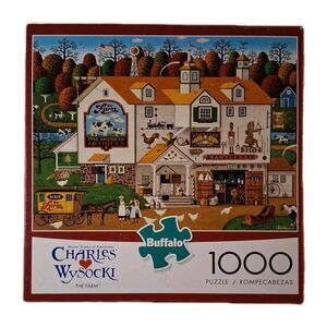 Charles Wysocki The Farm 1000 Piece JigSaw Puzzle